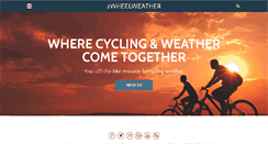 Desktop Screenshot of 2wheelweather.com